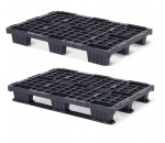 Palette plastique 1200x800 légère - export / perdue - BAC-LAND PACK