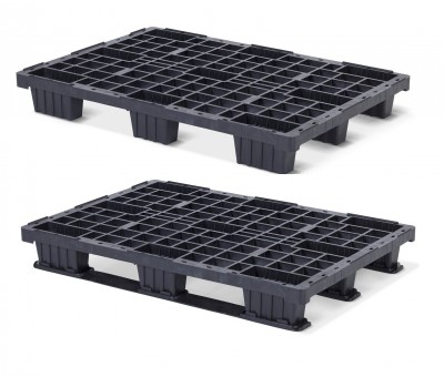 Palette plastique 1200x800 légère - export / perdue