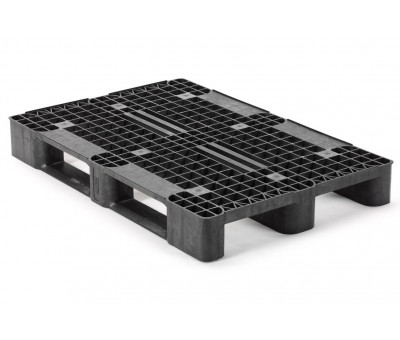 Vente Palette plastique 120x80 medium monobloc réutilisable (BAC-LAND PACK)