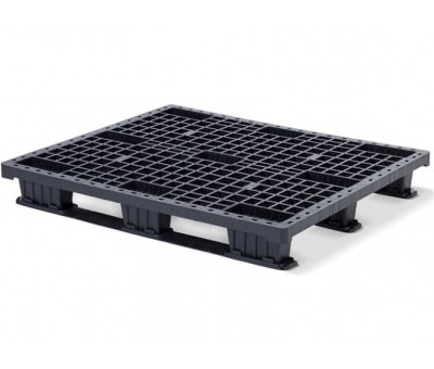 Palette plastique export 1200x1000 9 plots ou 3 semelles