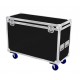 Malle de transport aluminium + bois - standard et sur mesure