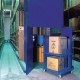 Ascenseur industriel hydraulique non accompagné