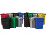 Bac collecteur de tri des déchets modulable SLIMJIM - RECYCLEOFFICE