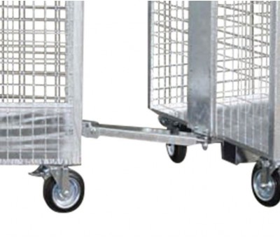 Achat Conteneur à déchets grillagé 1000L 4 roues