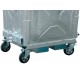 Devis Conteneur poubelle métallique 660 / 770 / 1100 litres