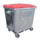 Achat Conteneur à déchets acier 1100L à porte frontale
