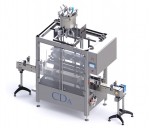 Remplisseuse automatique haute cadence à cuve pressurisée K Line S - CDA Remplisseuses et Etiqueteuses