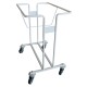 Achat Chariot porte corbeille à linge de blanchisserie