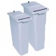 Collecteur de papier confidentiel plastique