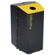 Corbeille aluminium de tri des déchets KOLOTRI