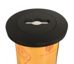 Borne de collecte de piles 30 litres - RECYCLEOFFICE