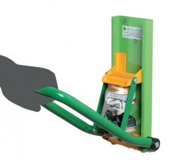 Compacteur de canette manuel mural