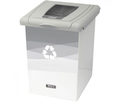 Vente Collecteur à déchets modulable à couvercle OPORTO (RECYCLEOFFICE)