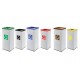 Collecteur de tri métallique - tous types de déchets