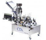 Machine de pose d'étiquettes pour la viticulture - CDA Remplisseuses et Etiqueteuses