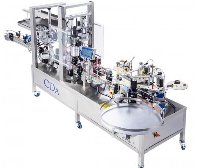 Machine d'étiquetage et sertissage automatique Lystop S