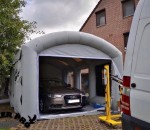 Cabine de peinture gonflable pour l'extérieur Oxford Plus - SELLERPRO