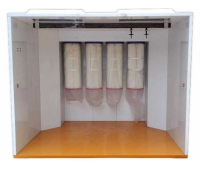 Cabine de peinture électrostatique - poudre époxy XMF