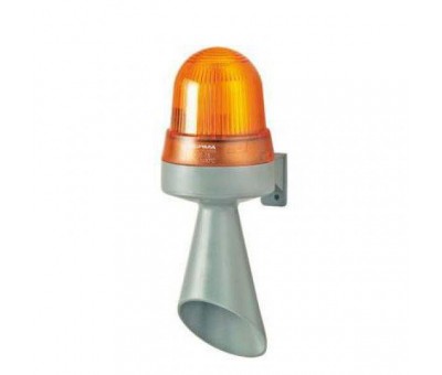 Combiné feu fixe à LED et trompe, modèle 424