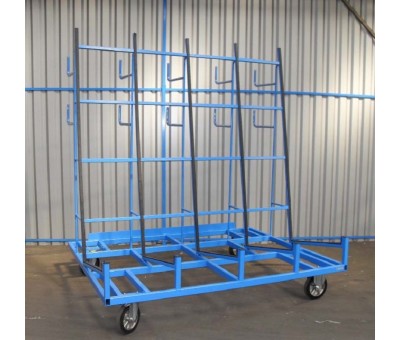 Chariot de préparation de commande pour menuiseries