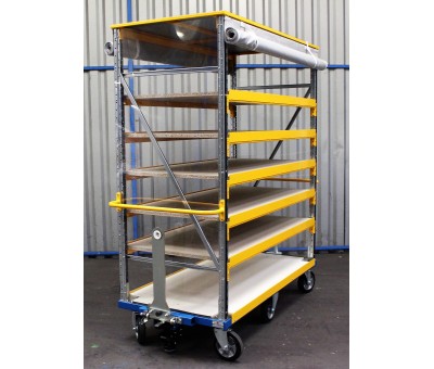 Vente Base roulante 5 niveaux à superstructure Prorack (MANUBOB INDUSTRIE)