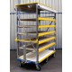 Vente Base roulante 5 niveaux à superstructure Prorack (MANUBOB INDUSTRIE)