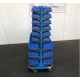 Chariot de transport visserie avec bacs picking