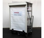 Base roulante à bâche escamotable Type 4 - MANUBOB INDUSTRIE