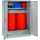 Armoire à fûts acier de stockage intérieur - fûts 60 ou 200 litres