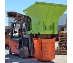 Godet remplisseur de big bag à trappe hydraulique GB - GOUBARD