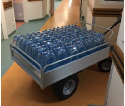 Vente Chariot électrique tout terrain à plateau JESPI (TRACTODIFF)