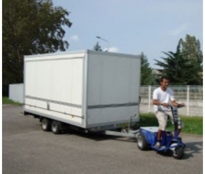 Vente Triporteur électrique industriel JACK COURT (TRACTODIFF)
