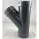 Tuyauterie plastique pour réseau de ventilation