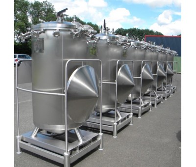 Achat Cuve à cône de poussée pour vidange intégrale* KRONPRESS