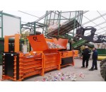 Presse à balles horizontale grand volume CK850HFEPC - IDS ENVIRONNEMENT