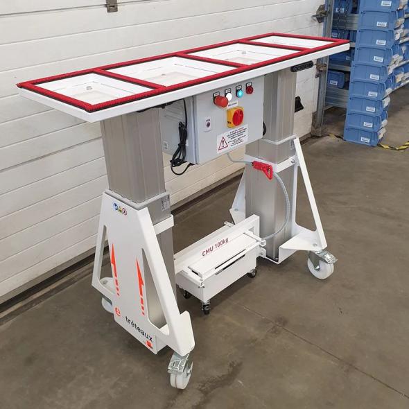 Devis Tréteau mobile à hauteur réglable électrique synchronisée e-tréteaux