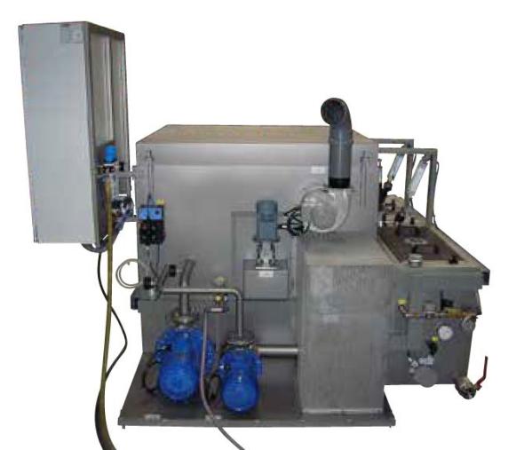 Achat Machine à laver industrielle par arrosage 2 cuves à chargement supérieur