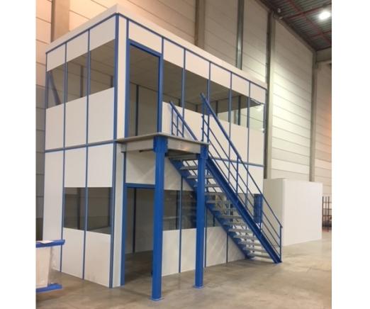 Mezzanine industrielle pour bureaux d'ateliers - ESCB MODULAIRE