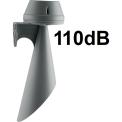 Grande trompe sonore forte puissance 110dB IP65 avec équerre fixation