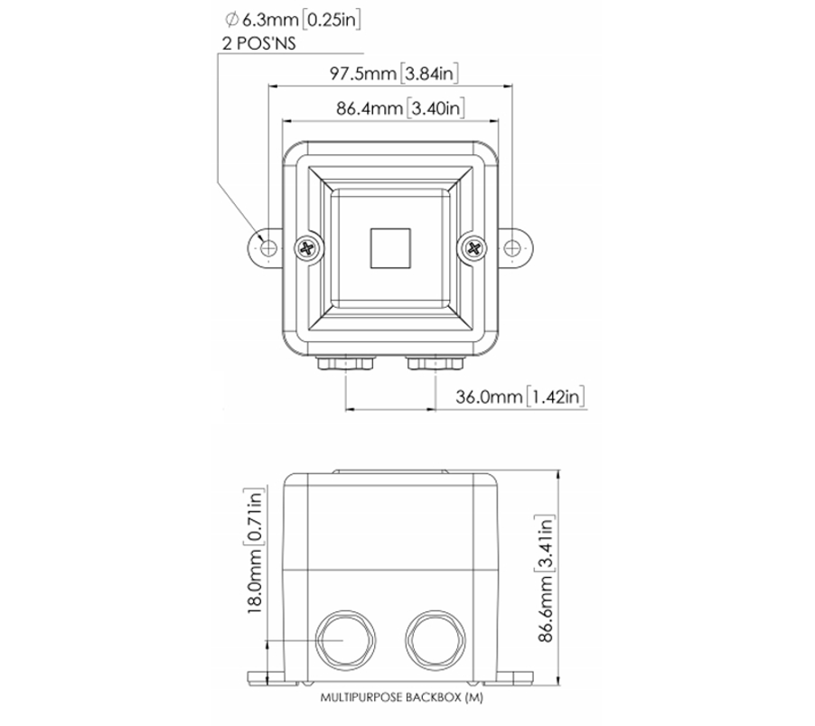 Devis Sirène électronique 110dB 64 sons TONALARM® IP66 T100V2 incendie marine
