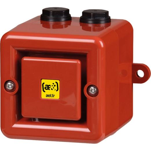 Sirène électronique 110dB 64 sons TONALARM® IP66 T100V2 incendie marine - ae&t