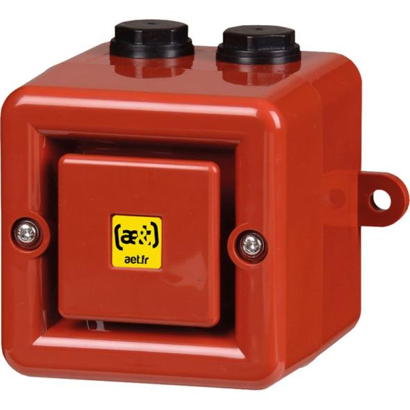 Sirène électronique 110dB 64 sons TONALARM® IP66 T100V2 incendie marine