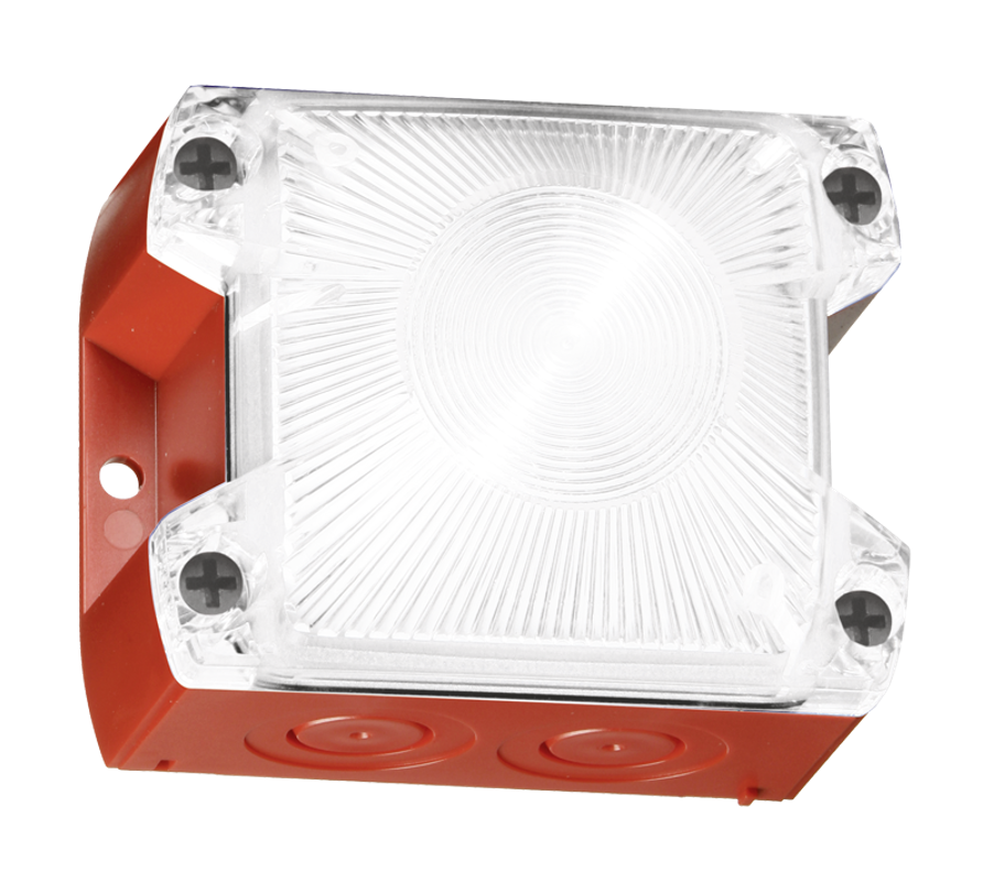 Achat Feu flash compact 5J pyramidal IP66 conforme EN54-23 PI05