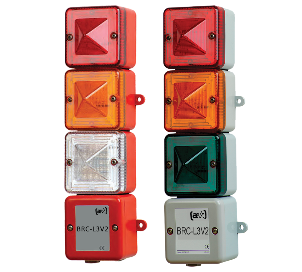 Boitier précâblé pour 3 feux flash ou led IP66 - BRC-L3V2 - ae&t