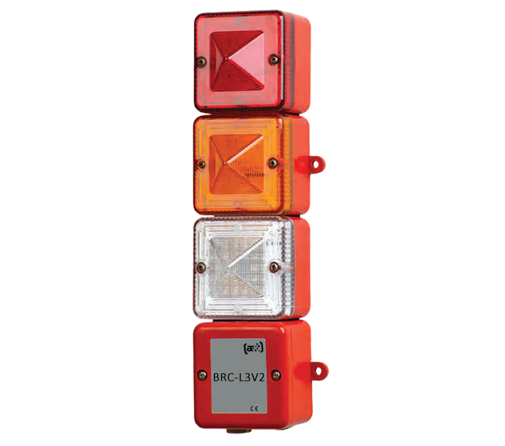 Achat Boitier précâblé pour 3 feux flash ou led IP66 - BRC-L3V2