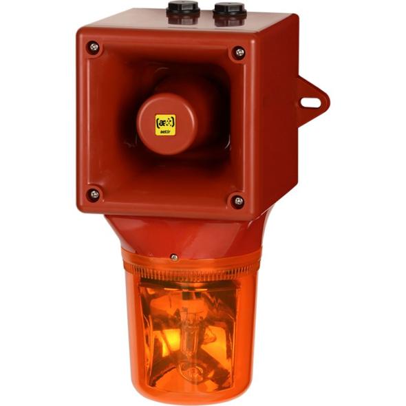 Achat Combiné Feu tournant / sirène 113dB OPTASON® 64 sons - IP65 O530BTV2