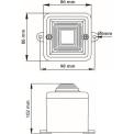 Achat Combiné compact feu flash 0,5J sirène 104dB 32 sons IP66 MINITL 24Vcc