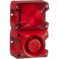 Combiné sirène 105 dB feu flash 5 J IP66 applications industrielles et marines PIL100