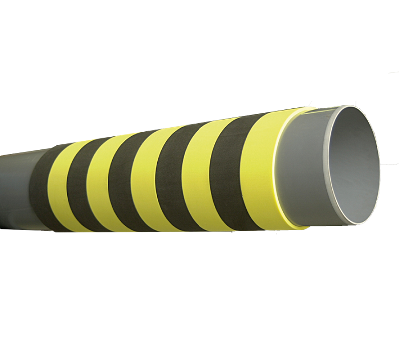 Rouleau amortisseur de choc pour tuyau Amortiflex® fixation adhésive - ae&t