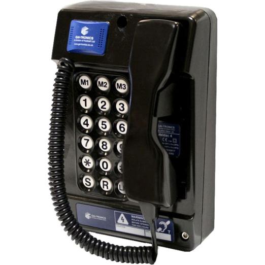 Téléphone ATEX fixe filaire 90dB IP66 AUTELDAC5 pour Zones 1, 2, 21 et 22 - ae&t